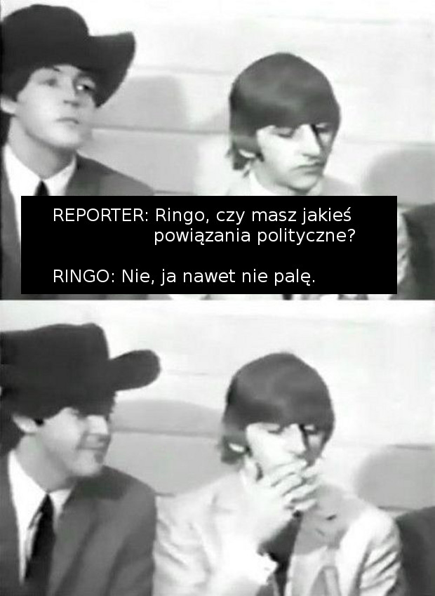 The Beatles Polska: Chłopaki z The Beatles - żartownisie