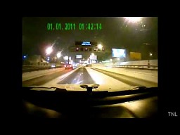 Samochodowa rozwałka w Rosji