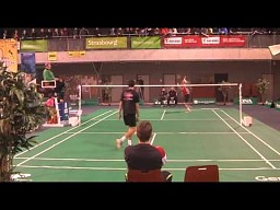 Genialna wymiana w badmintonie