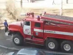 Bohaterska akcja ratownicza rosyjskich strażaków