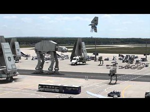 Wojska Imperium na lotnisku