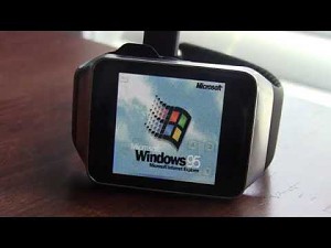 Windows 95 uruchomiony na smartwatchu