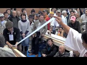 Japońscy mistrzowie szlifowania drewna