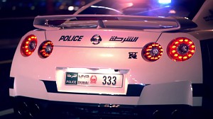 Flota policjantów z Dubaju