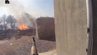 Bojownik ISIS nagrał walkę i własną śmierć na kamerce GoPro
