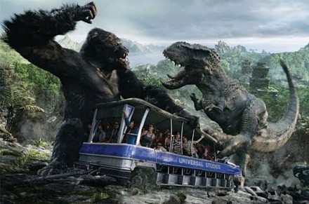 King Kong wyświetlany na największym ekranie 3D na świecie