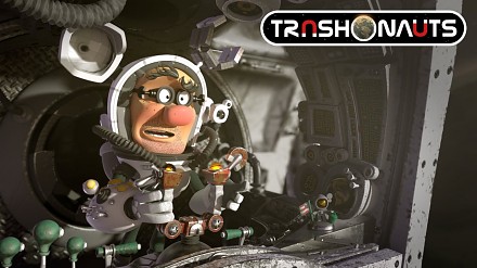Trashonauts - mała przygoda znudzonego pracownika kosmicznej śmieciarki