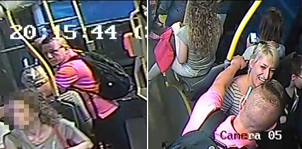 Zerwała kobiecie łańcuszek w autobusie - szuka ich policja