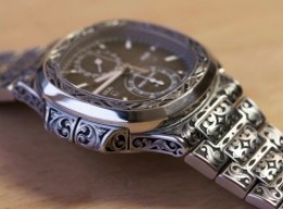 Kunszt grawerowania - grawerowanie zegarka wartego ponad 200 tys. złotych