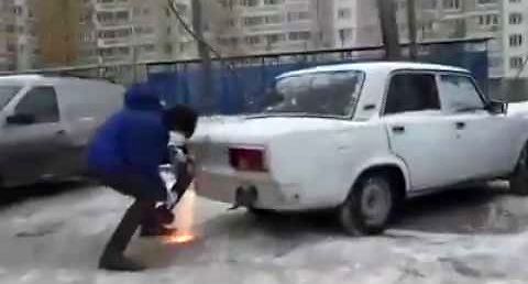 Rosyjski sposób na źle parkujących kierowców