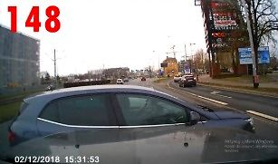 Wypadek na skrzyżowaniu, czyli tak jeżdżą polscy kierowcy