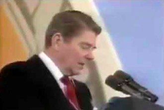 Ronald Reagan - "Nie trafiłeś"