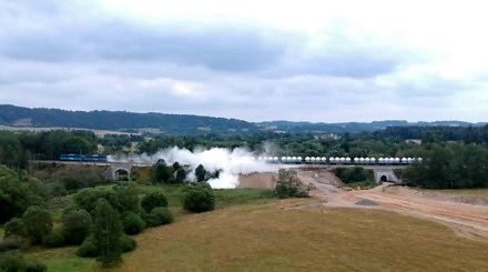 Wykolejenie pociągu w Czechach