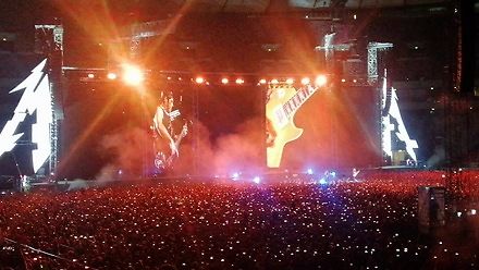 Metallica zagrała "Sen o Warszawie" na koncercie w stolicy