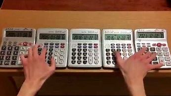 Mozart na kalkulatorach