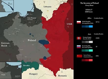 Przebieg inwazji na Polskę w 1939 r. godzina po godzinie
