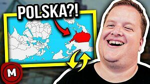 Odwrócili mapę i zapytali "gdzie jest Polska?"