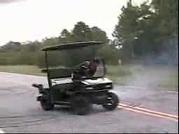 Stjuningowany wózek golfowy